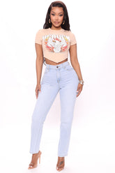 Hometown Cutie Mom Jeans - Light Blue Wash Ins Street